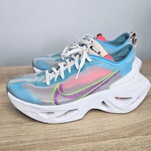 Nike ZoomX Vista Grind ‘Green Strike Vivid Purple’ Running Shoes Sneakers 7.5